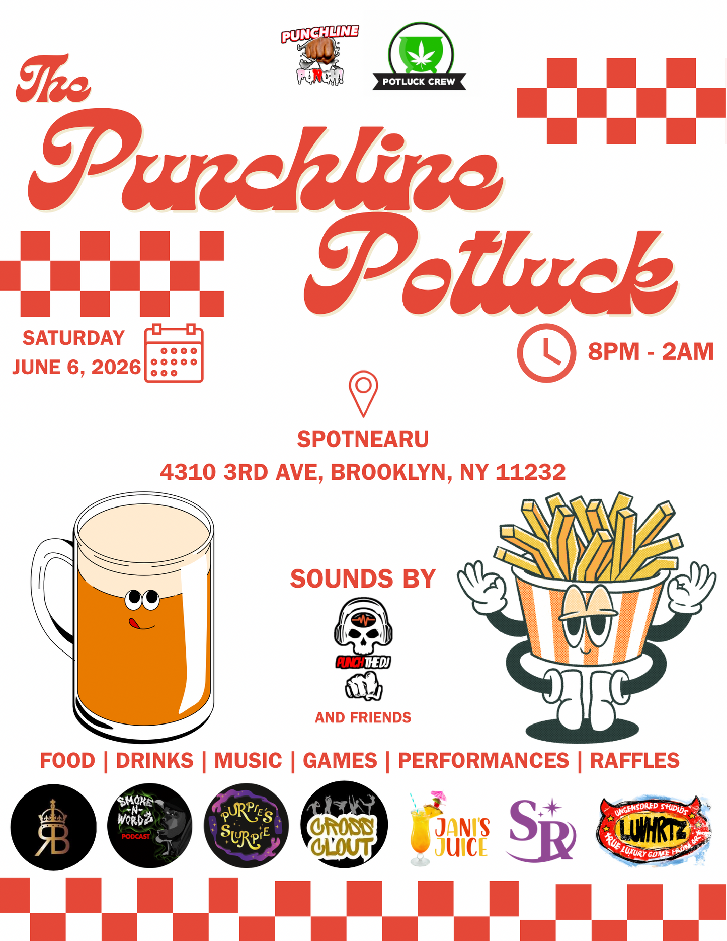 PUNCHLINE POTLUCK