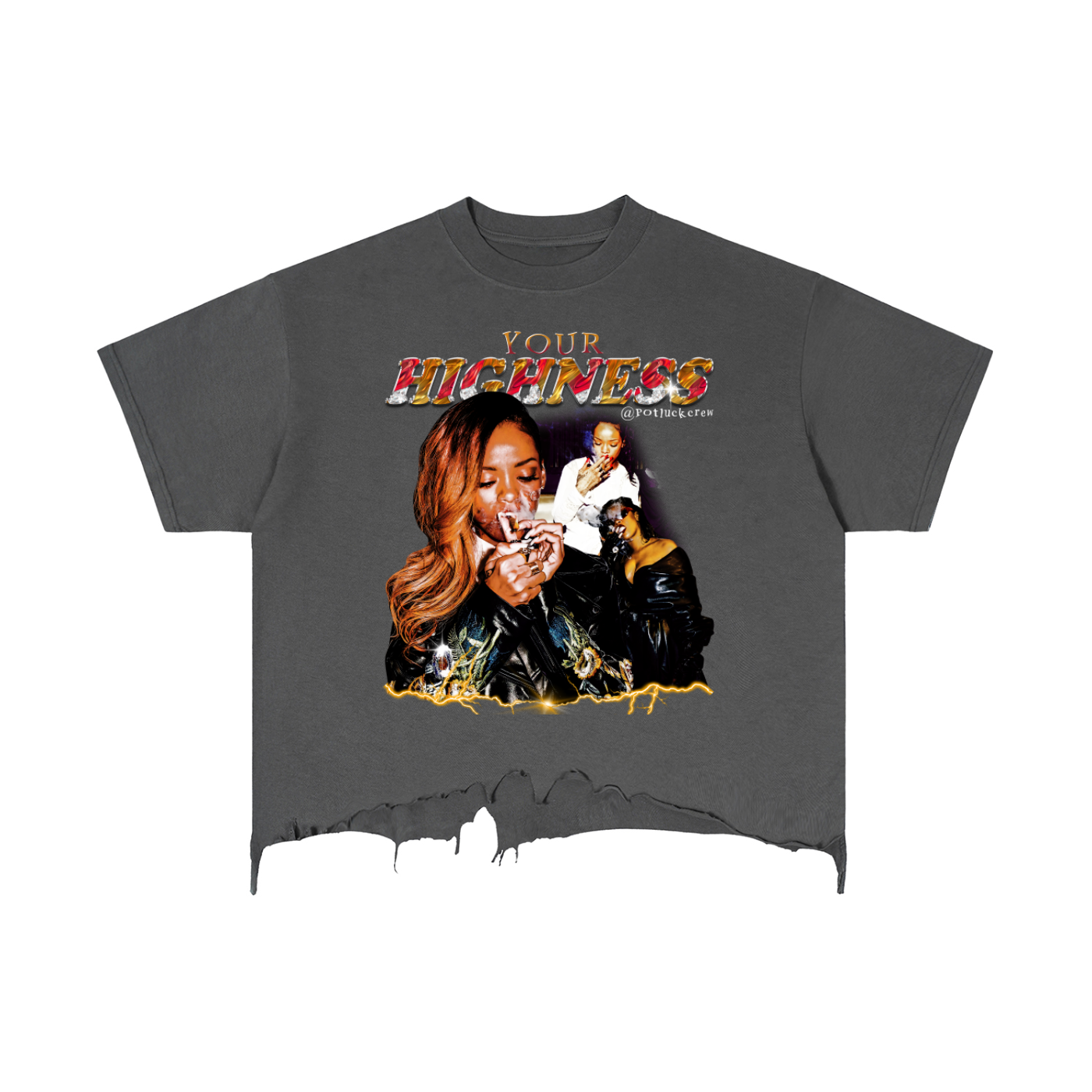 Your Highness Distressed Tee