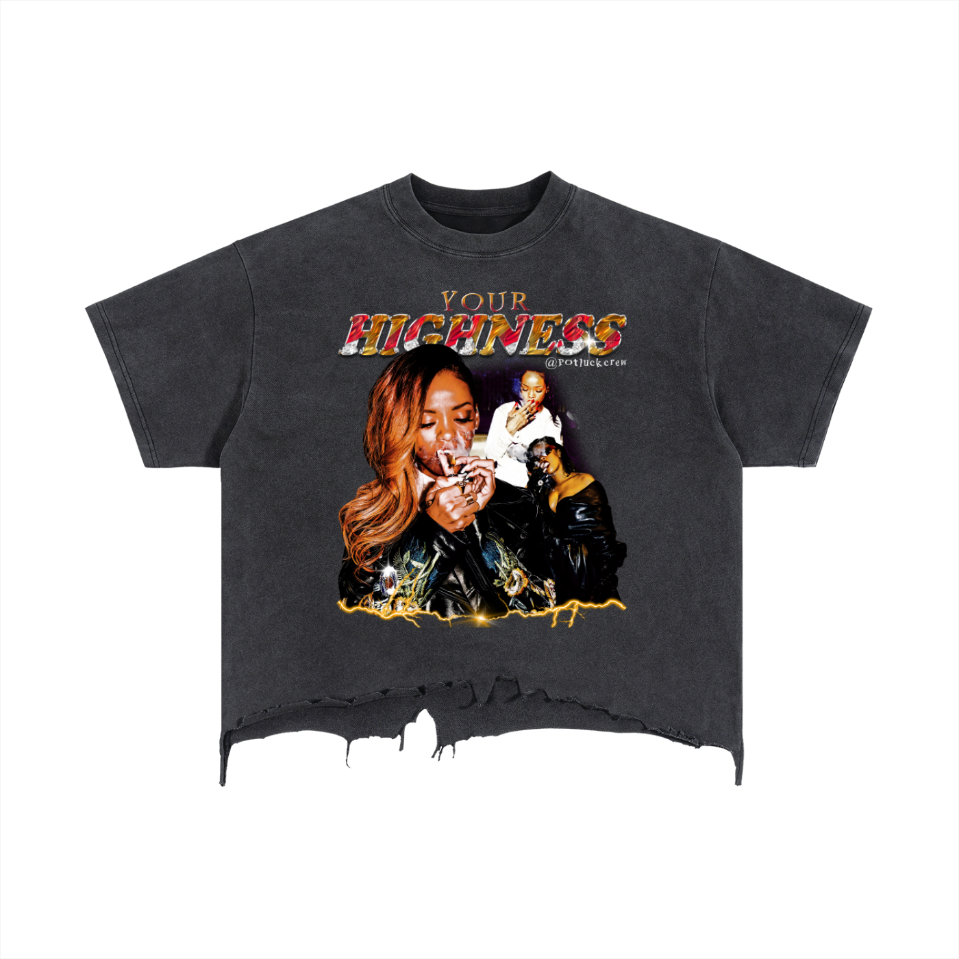 Your Highness Distressed Tee
