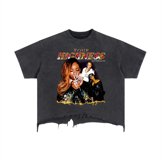 Your Highness Distressed Tee