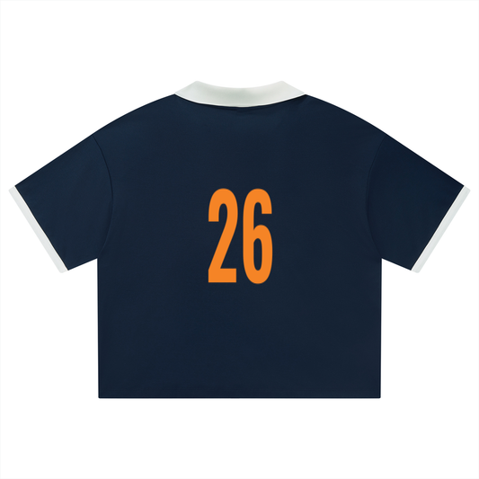 Pot Luck Crew Basketball Jersey | Knicks-Inspired Oversized Crop Jersey
